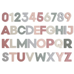 Mushie - Letters & Numbers Bath Play Set