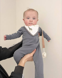 Ali+Oli - Ali+Oli Linen Pacifier Clips (set of 3)