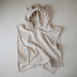 Mushie -  Bear Poncho Towel