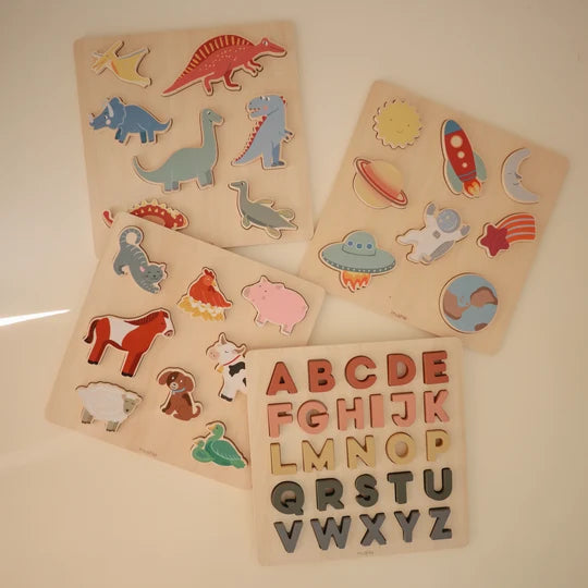 Mushie - Wooden Puzzle