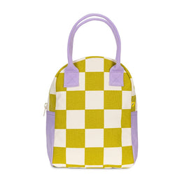 Fluf - Zipper Lunch - Checks Pear
