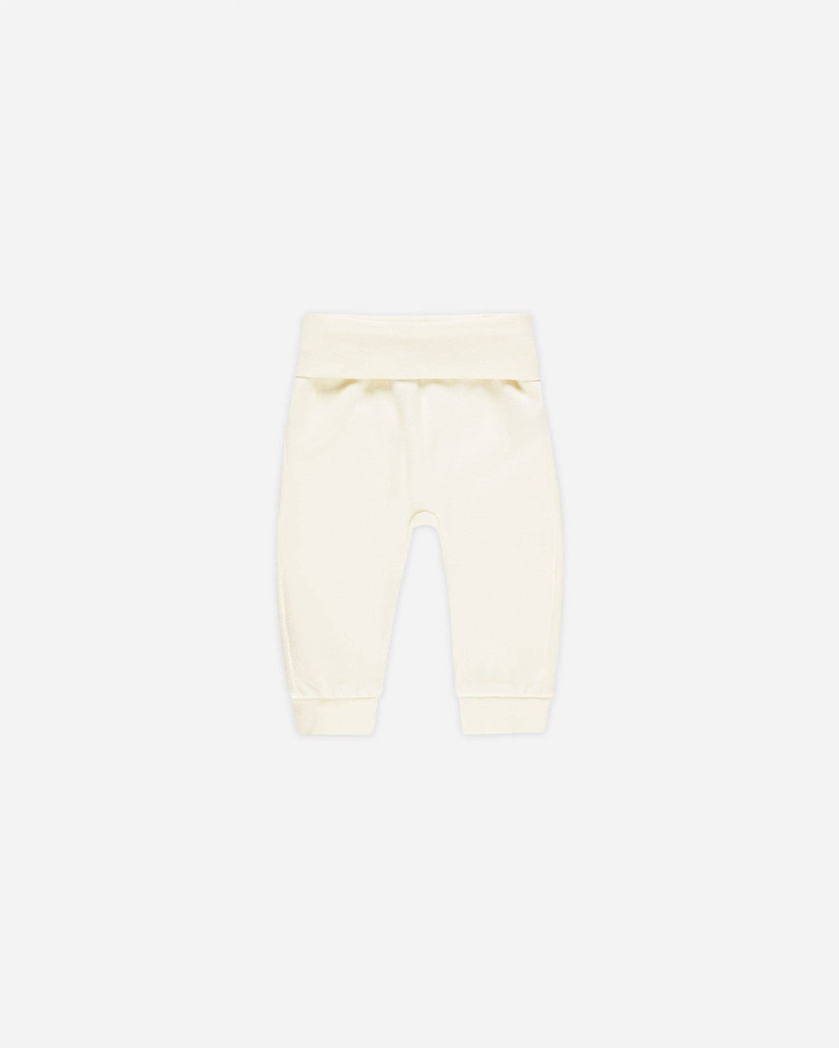 Quincy Mae - Cotton Baby Pant Ivory