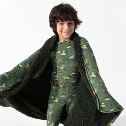 Bellabu Bear - Jurassic Park: Safari Bamboo Kids Pajamas