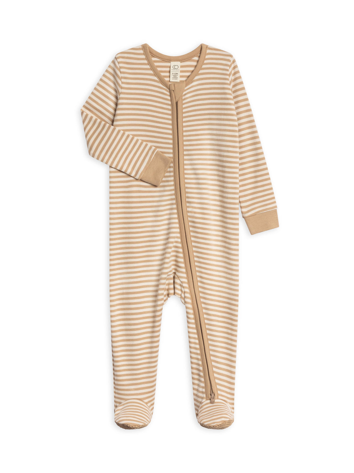 Colored Organics - Peyton Zipper Sleeper - Stripe Collection