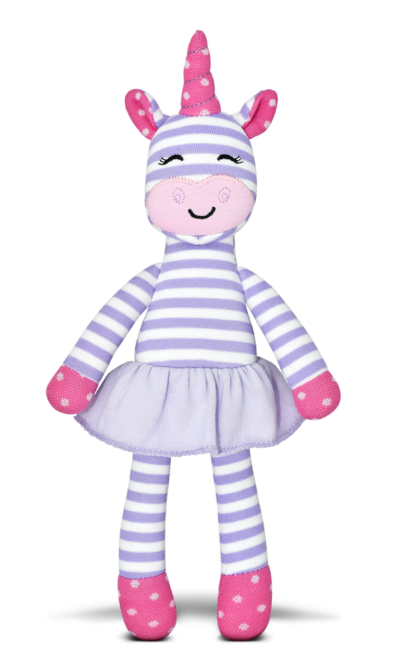 Apple Park - Tiny Dancing Unicorn - Purple Stripe