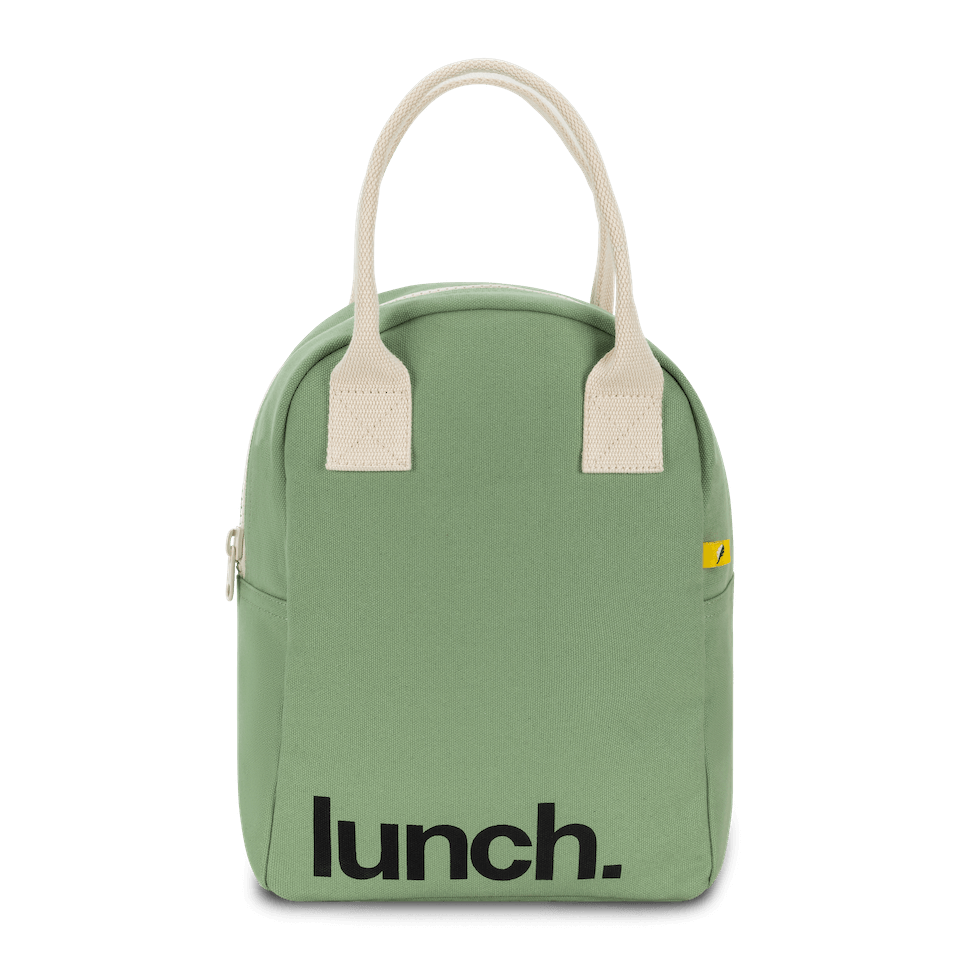 Fluf - Zipper Lunch - ‘Lunch’ Moss