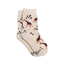 Conscious Step - Kids Socks that Protect Giraffes | Organic Cotton Kids Socks