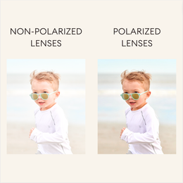 Babiators -  Flower Polarized Rose Gold Mirrored Lenses - Peachy Keen