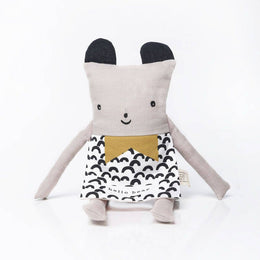 Wee Gallery - Bear Flippy Friend - Organic Cotton Soft Toy Doll