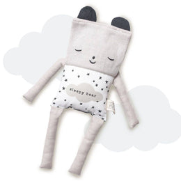 Wee Gallery - Bear Flippy Friend - Organic Cotton Soft Toy Doll
