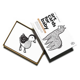 Wee Gallery - Art Cards for Baby - Baby Animals - Infant Flash Cards