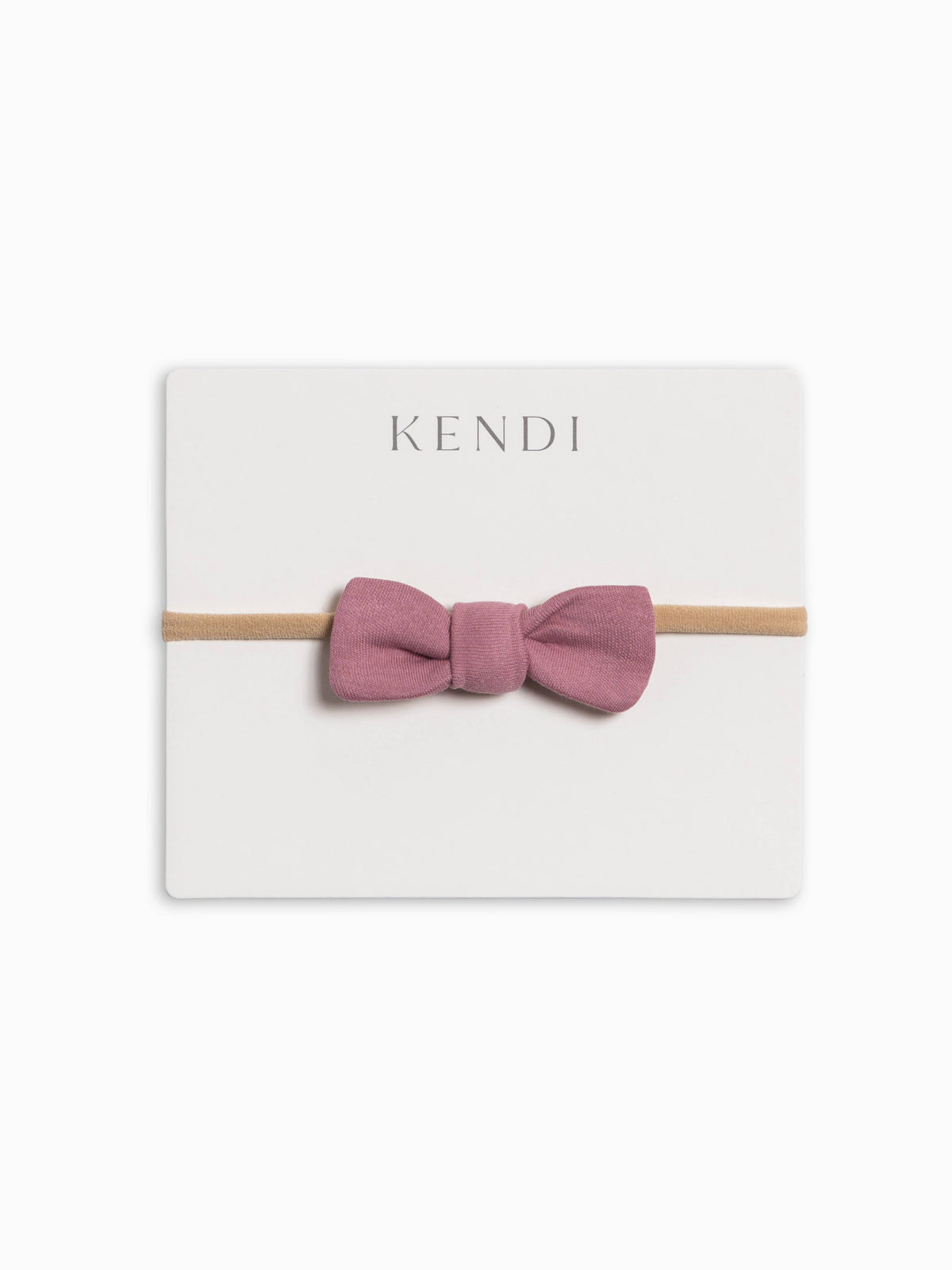 Colored Organics - Cotton Dainty Bow - Bloom