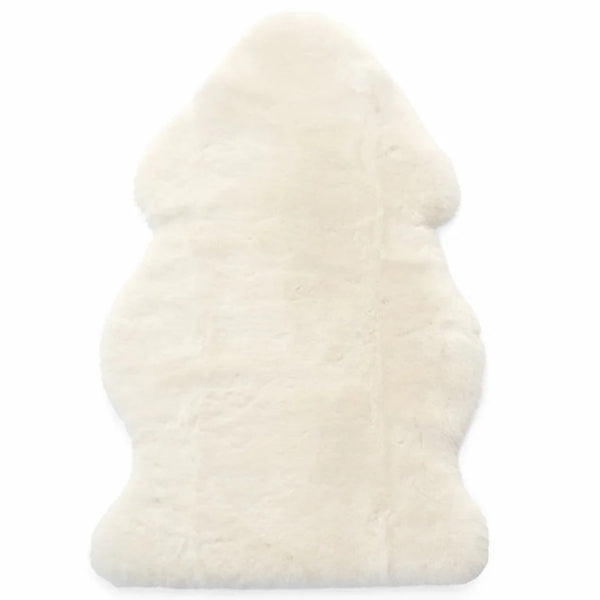Woolino - Sheepskin Cuddle Rug - Ivory