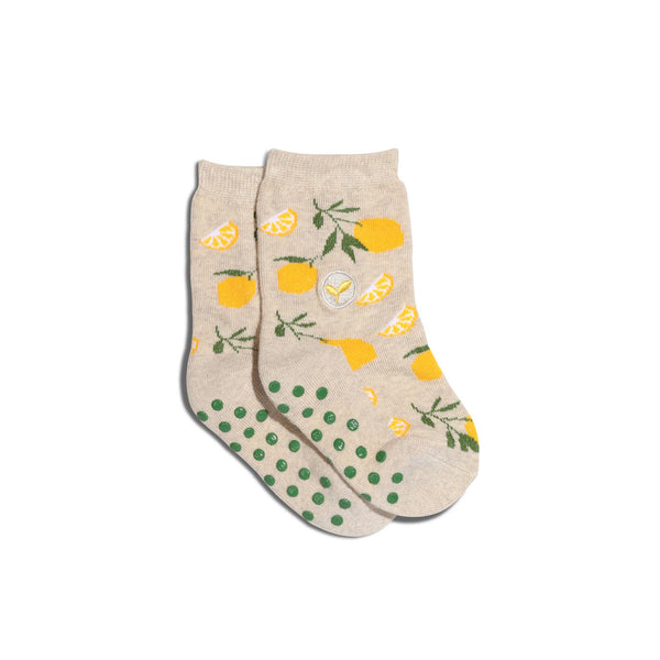 Conscious Step - Kids Socks that Plant Trees | Lemons - Organic Cotton Socks