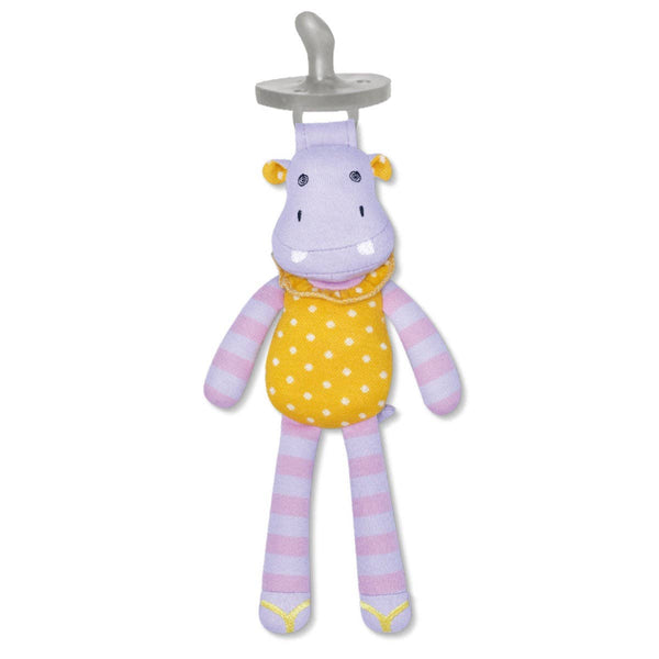 Apple Park - CoCo Hippo - Pacifier Buddy