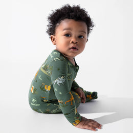 Bellabu Bear - Jurassic Park: Safari Bamboo Convertible Footie