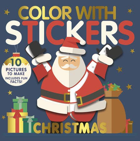 Penguin Random House LLC - Color with Stickers: Christmas