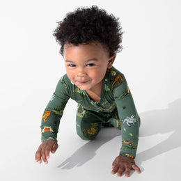 Bellabu Bear - Jurassic Park: Safari Bamboo Convertible Footie