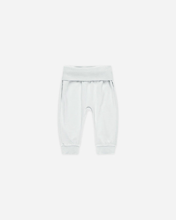 Quincy Mae - Cotton Baby Pant Fog