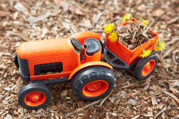 Green Toys - Tractor - Orange