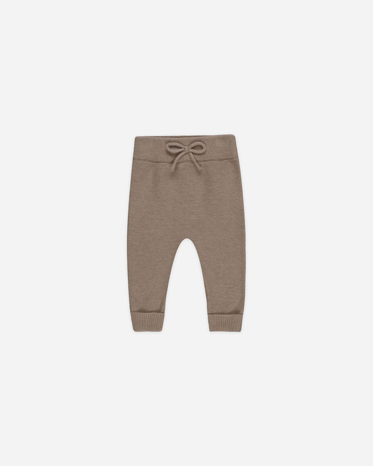 Quincy Mae - Knit Pant Heathered Mocha
