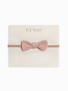 Colored Organics - Classic Muslin Dainty Bow