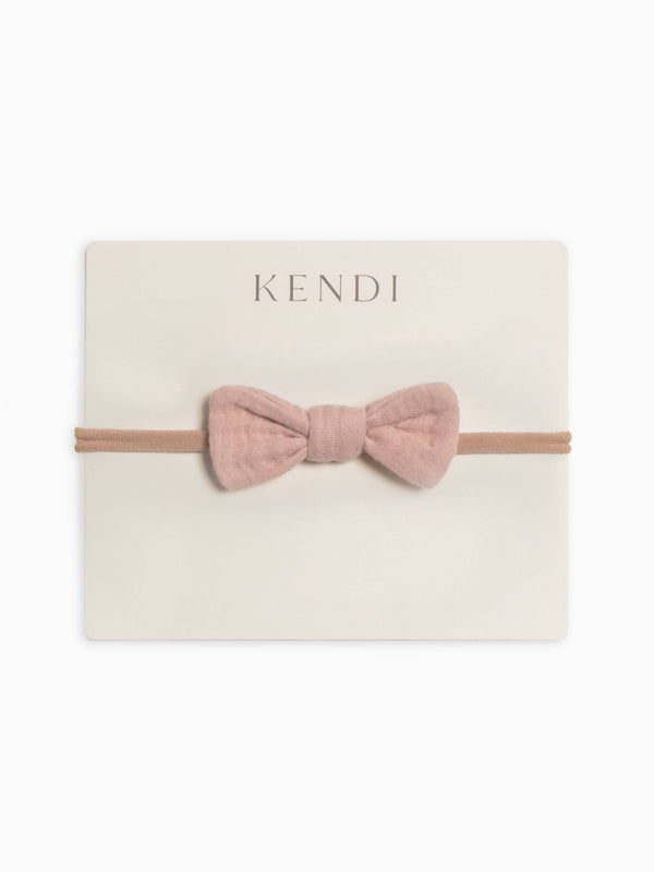 Colored Organics - Classic Muslin Dainty Bow