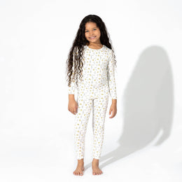 Bellabu Bear - Milk and Cookies Bamboo Kids Pajamas