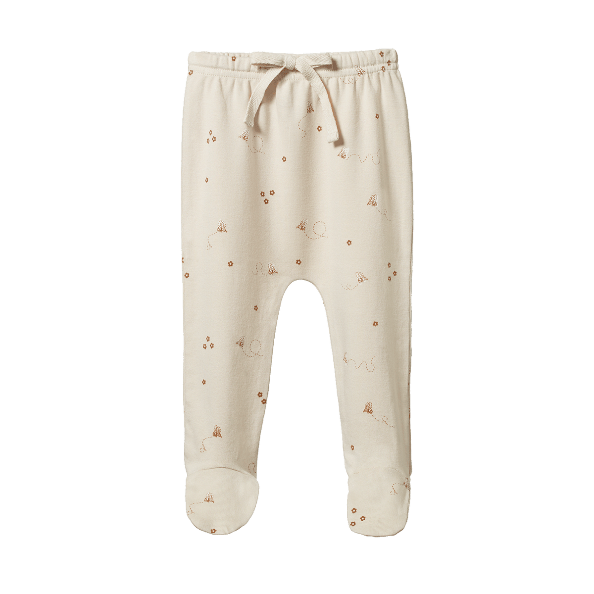 Nature Baby - Cotton Footed Rompers