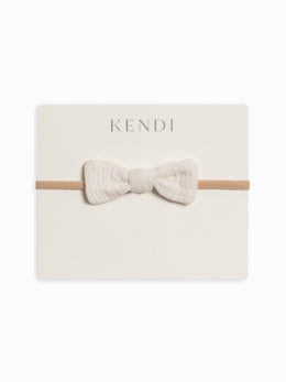 Colored Organics - Classic Muslin Dainty Bow