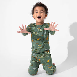 Bellabu Bear - Jurassic Park: Safari Bamboo Kids Pajamas