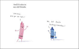 The Crayons Go Back to School