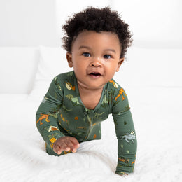 Bellabu Bear - Jurassic Park: Safari Bamboo Convertible Footie