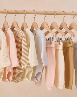 Quincy Mae - Cotton Baby Pant Ivory