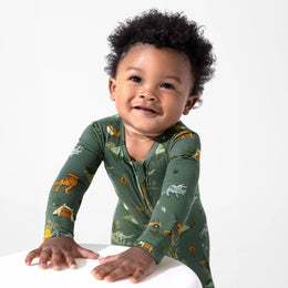 Bellabu Bear - Jurassic Park: Safari Bamboo Convertible Footie
