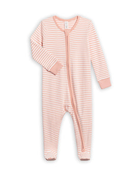 Colored Organics - Peyton Zipper Sleeper - Stripe Collection