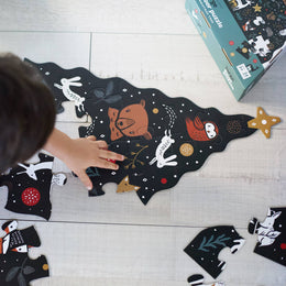Wee Gallery - Christmas Tree Floor Puzzle