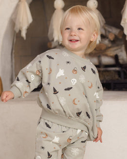 Quincy Mae - Relaxed Fleece Sweatshirt Halloween Things
