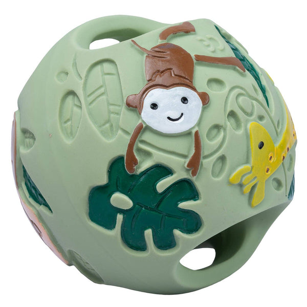 Tikiri Toys LLC - My First Tikiri Safari Grabbing Ball (Vibrant color)