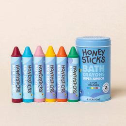 Honeysticks - Honeysticks Bath Crayons Super Jumbos 6pk