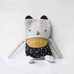 Wee Gallery - Bear Flippy Friend - Organic Cotton Soft Toy Doll