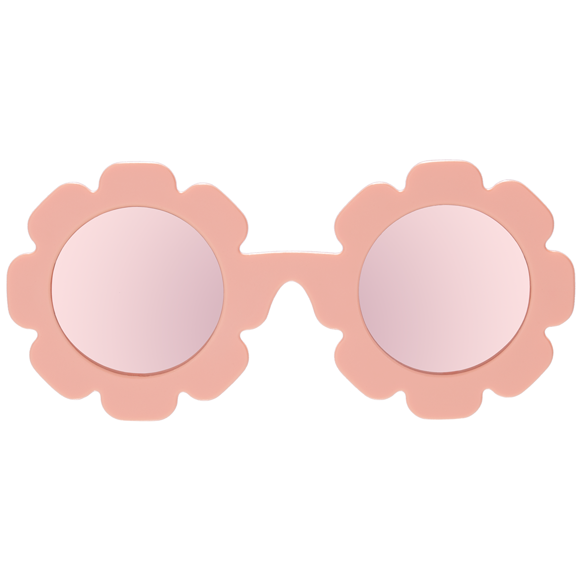 Babiators -  Flower Polarized Rose Gold Mirrored Lenses - Peachy Keen