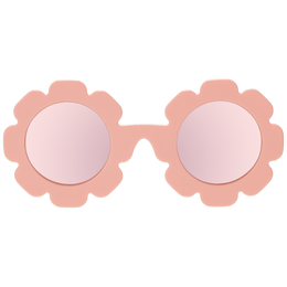 Babiators -  Flower Polarized Rose Gold Mirrored Lenses - Peachy Keen
