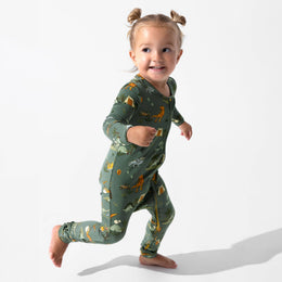 Bellabu Bear - Jurassic Park: Safari Bamboo Convertible Footie