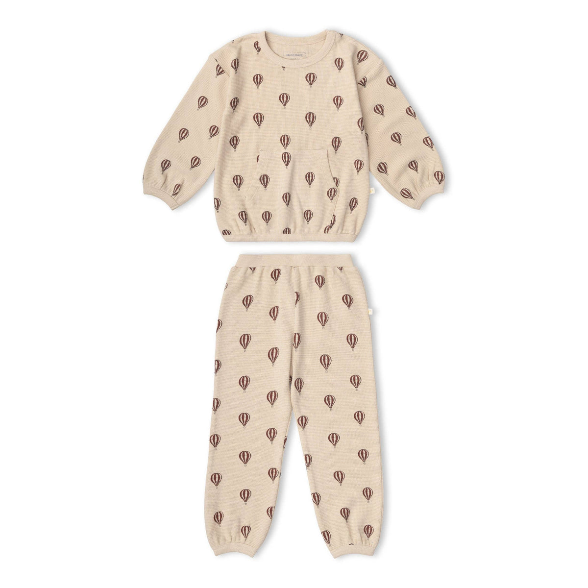 Makemake Organics - Organic Tee & Pant Slouch Set - Ballon Voyage
