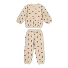 Makemake Organics - Organic Tee & Pant Slouch Set - Ballon Voyage