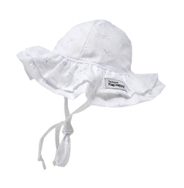 Flap Happy - Baby UPF50+ Girls and Boys Double Ruffle Sun Hat