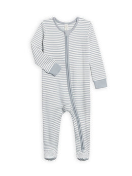 Colored Organics - Peyton Zipper Sleeper - Stripe Collection