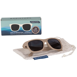 Babiators - Kids Eco Collection: Navigator Sunglasses in Soft Sand