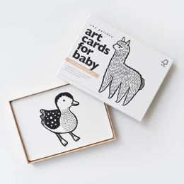 Wee Gallery - Art Cards for Baby - Baby Animals - Infant Flash Cards